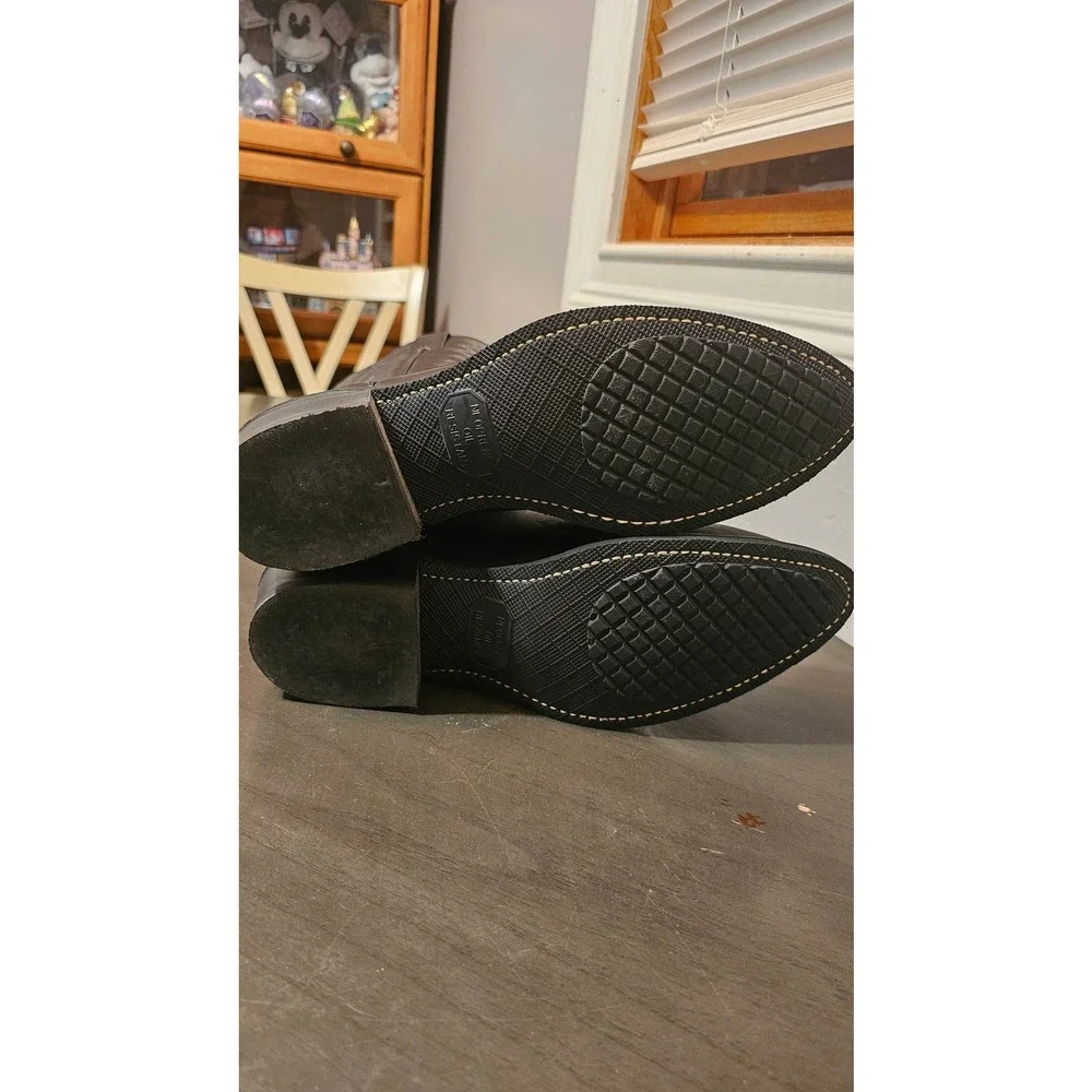 NEW Black vintage‎ wrangler boots men's size 9